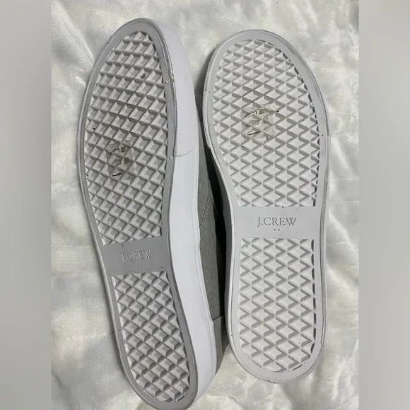 J.CREW Men’s Explorer Canvas Grey Slip On Shoe Size 11 - Picture 9 of 9